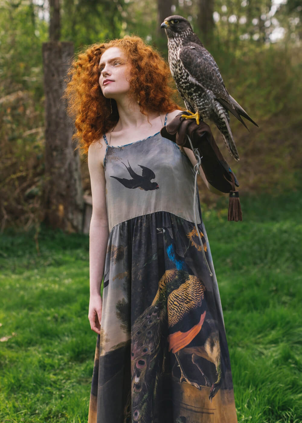 Market Of Stars Wild Beauty Peacock Maxi Dress Multi www.succubus