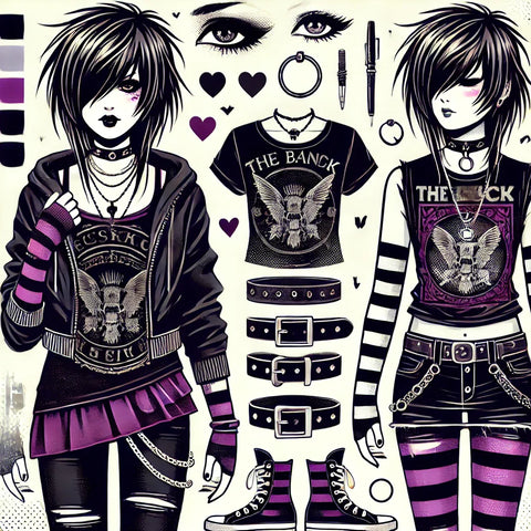 Emo kleding, jurken en accesoires