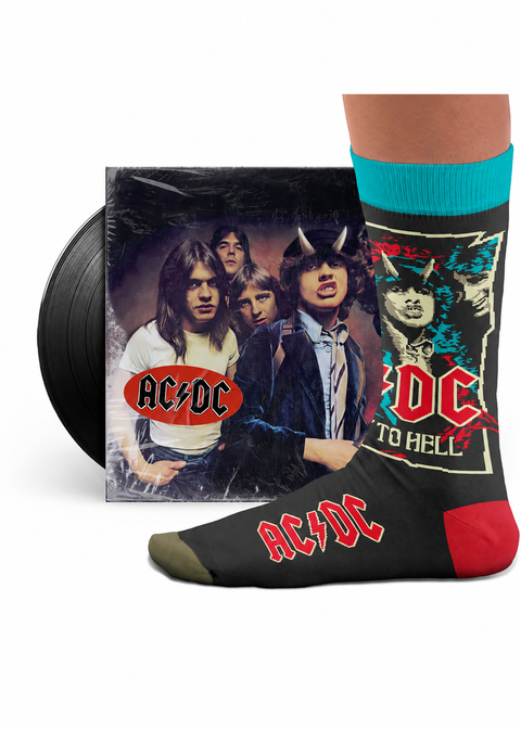 Sock Affairs AC/DC Highway To Hell Socken