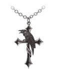 Alchemy Crus Corvis Raven Halskette Silber