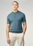 Ben Sherman Signature Short Sleeved Polo in Teal