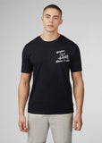 Ben Sherman Brighton Beach Club T-Shirt Schwarz