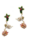 Bill Skinner Christmas Mouse Oorbellen