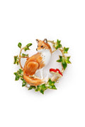Bill Skinner Fox & Ivy Broche