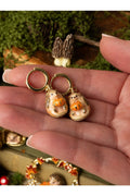 Bill Skinner Hedgehog & Pumpkin Huggie Oorbellen