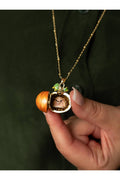 Bill Skinner Hedgehog & Pumpkin Medaillon Ketting