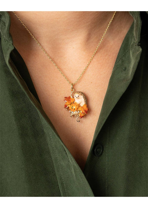 Bill Skinner Hedgehog & Pumpkin Ketting