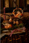 Bill Skinner Pumpkin Hedgehog Broche