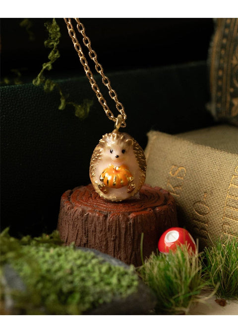 Bill Skinner Pumpkin Hedgehog Mini Ketting
