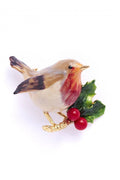 Bill Skinner Robin Broche
