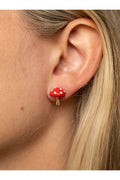 Bill Skinner Toadstool Huggie Oorbellen