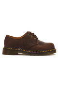 Dr. Martens 1461 Emboss Floral donkerbruin - zijaanzicht