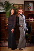 Emmy Design Palazzo Perfection Wolmix Broek Navy – aanvullende foto
