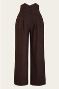 Emmy Design Miss Fancy Pants Tweed Broek Bruin Zwart – aanvullende foto