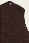 Emmy Design Miss Fancy Pants Tweed Broek Bruin Zwart – foto 2