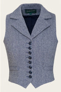 Emmy Design Watchmaker's Tweed Gilet Midnight Ivoor – foto 1