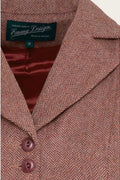 Emmy Design Watchmaker's Tweed Gilet Roestbruin Beige – foto 2