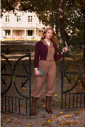 Emmy Design Watchmaker's Tweed Gilet Roestbruin Beige – foto 3
