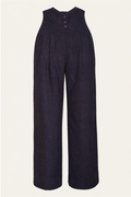 Emmy Design Miss Fancy Pants Tweed Broek Wijnrood Midnight zonder close-up