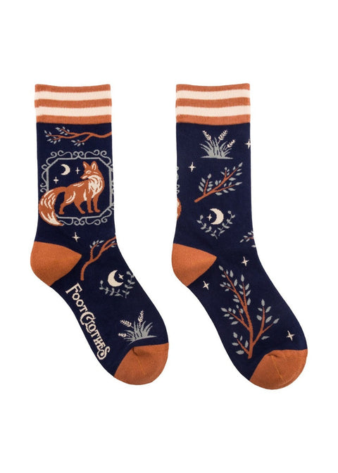 FootClothes The Fox sokken – beide zijden, tenen naar rechts