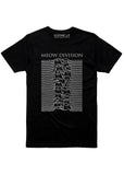 Gothicat Meow Division Girly T-Shirt Schwarz