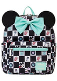 Loungefly Disney Mickey and Minnie Date Night Diner AOP Rucksack Multi