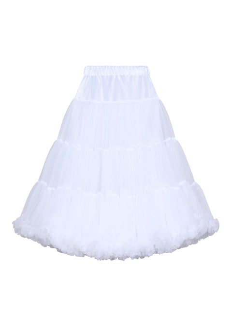 Succubus Clothing 50's Petticoat Weiß