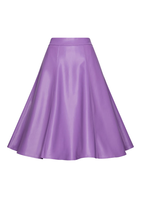 Succubus Clothing Jett PU-Rock Lila
