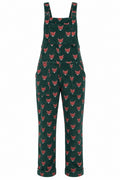 Run & Fly Foxy Corduroy Tuinbroek Groen - voorkant (ghost)