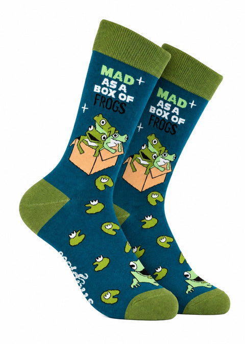 Soctopus Mad As A Box Of Frogs Socken Grün