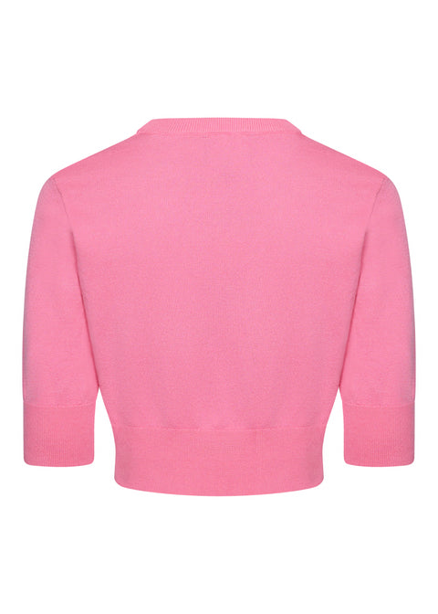 Succubus Clothing Cleo 50er-Cardigan Rosa