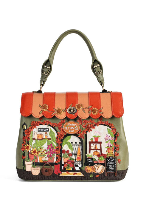 Vendula London Flower Shop Amber Edition Grace Handtas - vooraanzicht
