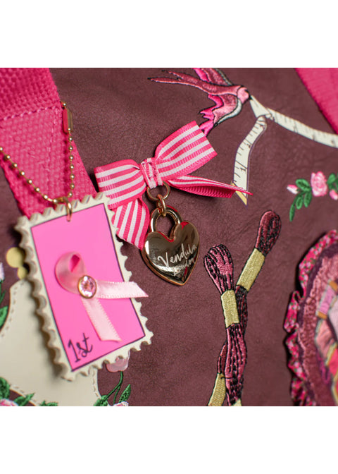 Vendula London Sewing Box Scrapbook Bonnie Weekender Tas - productfoto 8