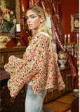 Aratta Vintage Garden Floral Kimono Mehrfarbig