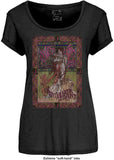 Band Shirts Janis Joplin Avalon Ballroom 67 Girly T-Shirt Schwarz