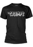 Band Shirts The Cramps Logo T-Shirt Schwarz