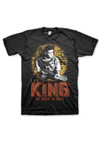 Band Shirts Elvis Presley King Of Rock 'n Roll T-Shirt Schwarz