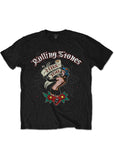 Band Shirts Rolling Stones Miss YouT-Shirt Schwarz