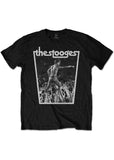 Band Shirts Stooges Iggy Pop Crowdwalk T-Shirt Schwarz