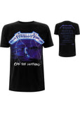 Band Shirts Metallica Ride The Lightning T-Shirt Schwarz