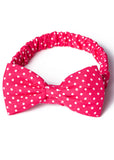 Banned Dionne Polkadot Bow 50's Haarband Pink