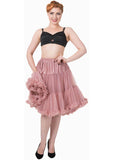 Banned 50er Petticoat Lang Altrosa