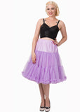 Banned 50's Petticoat Lang in Lavendel