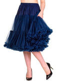 Banned 50's Petticoat Lang Navyblau