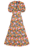Bright & Beautiful Jodie Paradise Bloom 70's Kleid Multi