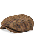 Brixton Brood Snap Cap Camel Schwarz