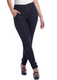 Collectif Rebel Kate 50'S Denim Jeans Navyblau