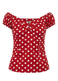 Collectif Dolores Polkadot 50's Top Rot