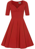 Collectif Trixie 50's Swingkleid Rot