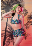 Collectif x Playful Promises Jungle Bikini Oberteil Multi